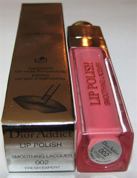 Dior FRESH EXPERT 002 Smoothing Lacquer Dior Addict Lip 